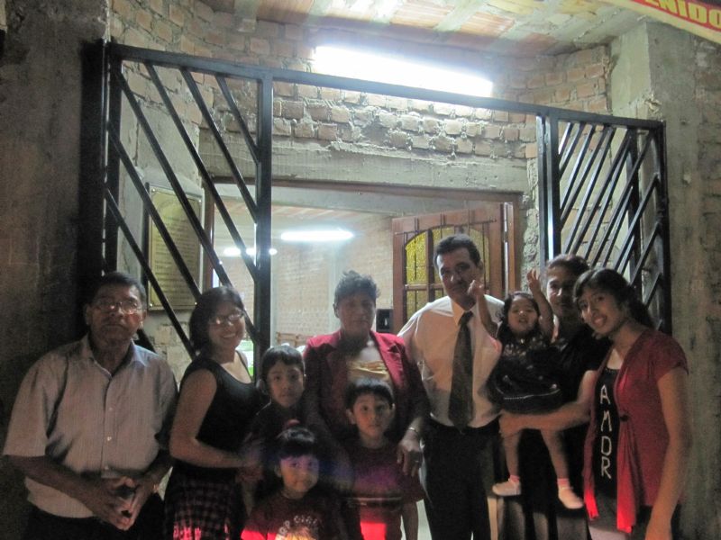 Pastor Cesar and family, Feb 2011