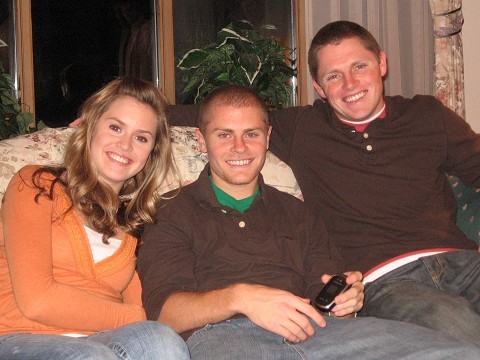 My brothers and I - me, Casey, age 19 and Peter, age 22 (left to right)