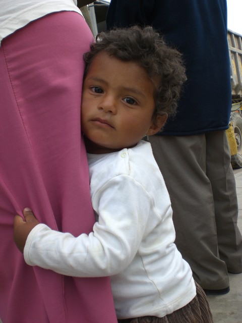 Little boy in Tambo de Mora