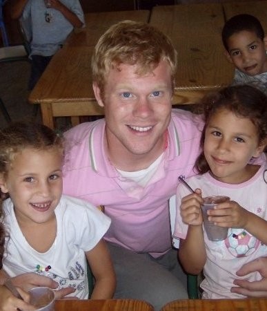 This is two first graders and I at an orphanage I taught at in the Dominican Republic. 