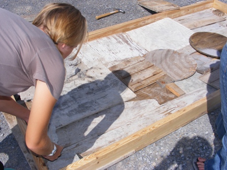 getting ready to lay cement for our house