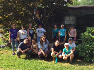 Team Photo at the Farm