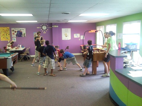 Momentum Church at Boys and Girls Club for Children's Ministry!