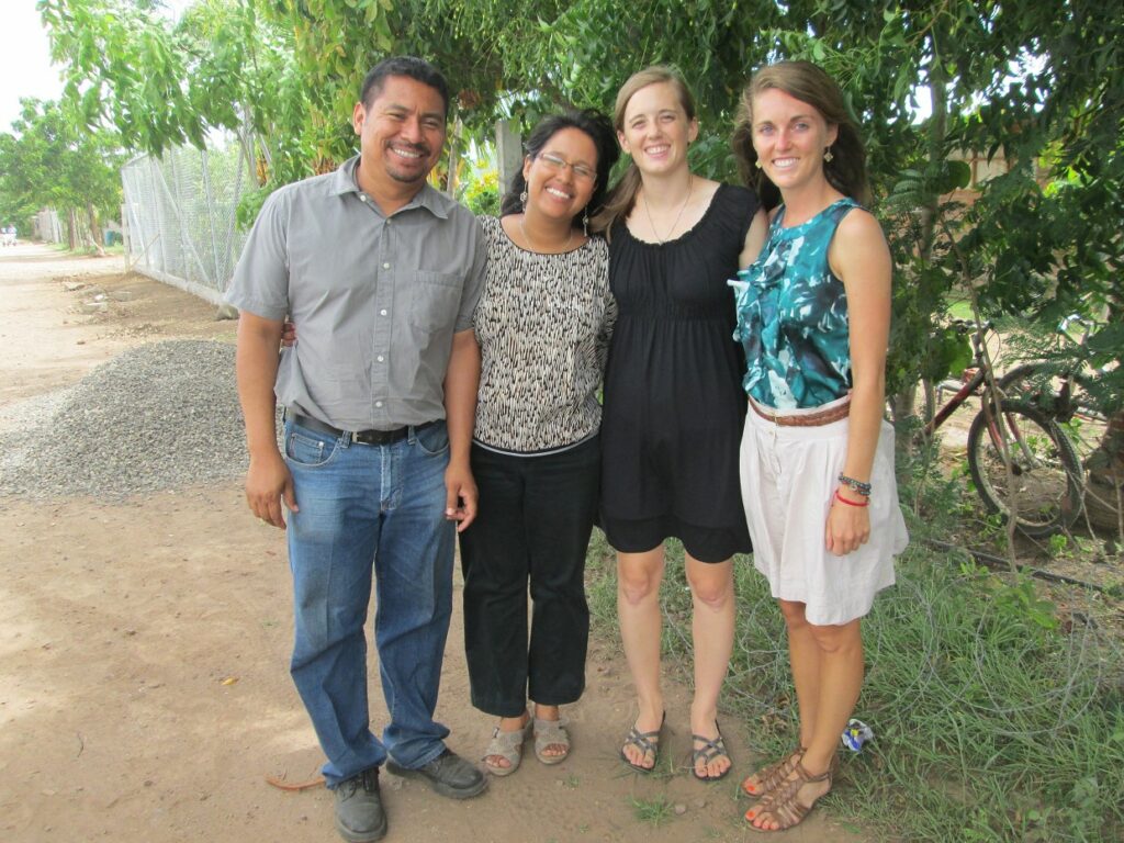 Julio, Narlly, Heather, and I